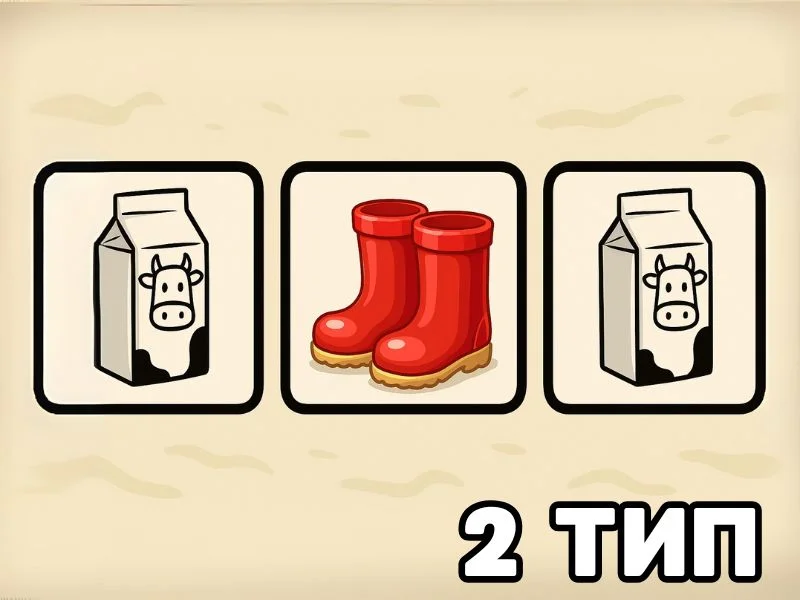 2 тип - Найди две одинаковые картинки превью игры для логопеда