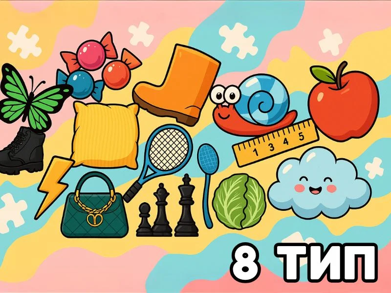 8 тип ссс - Все в ряд превью игры для логопеда