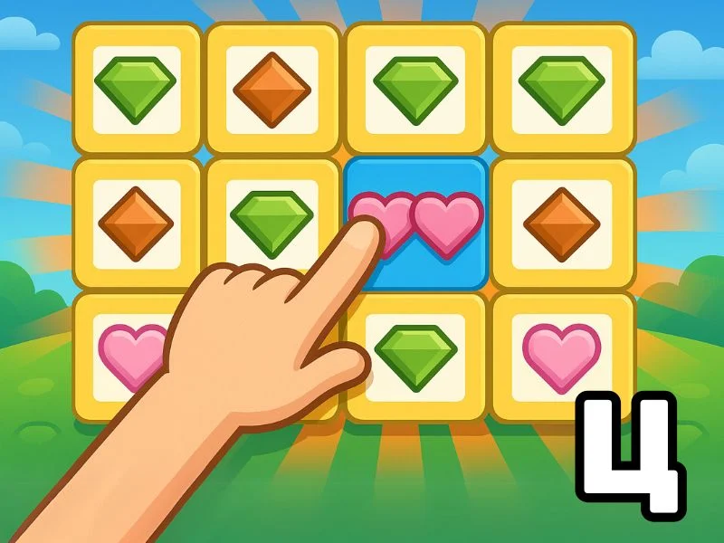 Ц - 3 в ряд превью игры для логопеда