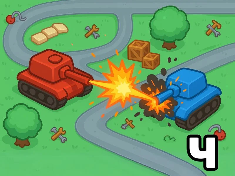 Ч - Танчики превью игры для логопеда