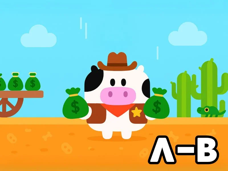 Л-В - Ловкий ковбой превью игры для логопеда