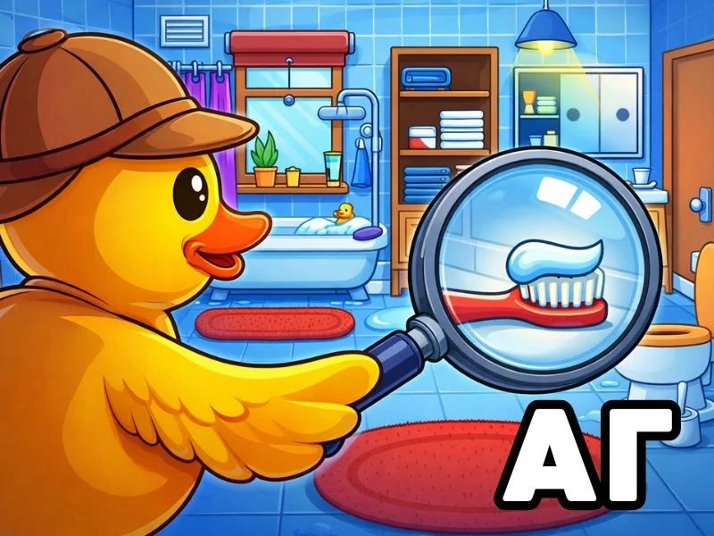 Мыльный сыщик  превью игры для логопеда