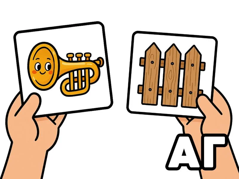 Карточки превью игры для логопеда