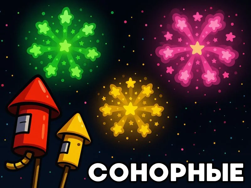 Сонорные - Фейерверк превью игры для логопеда