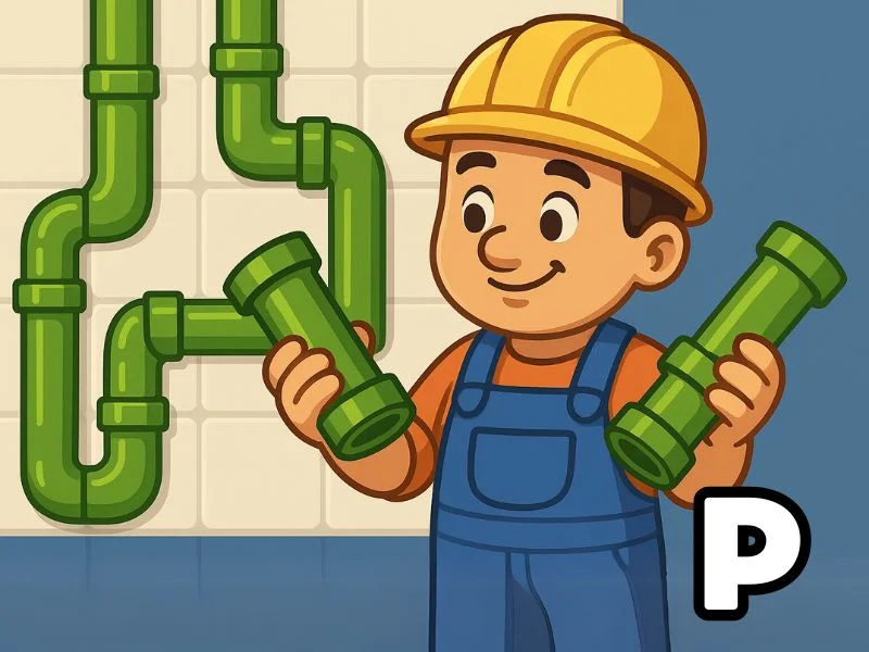 Р - Трубы превью игры для логопеда