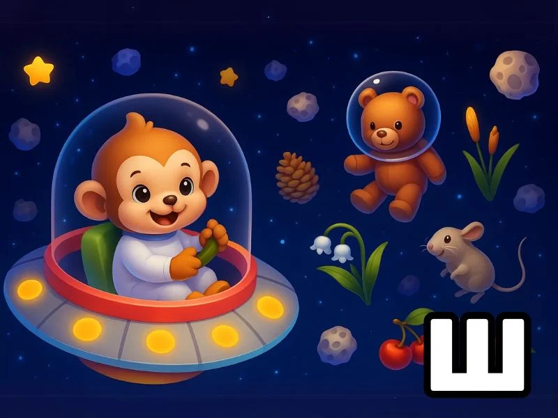 Ш - Космос превью игры для логопеда