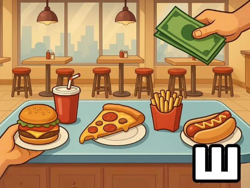 Ш - Продавец закусочной превью игры для логопеда