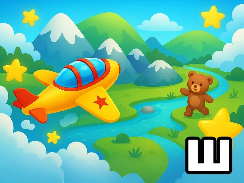 Ш - Вверх, вверх и выше превью игры для логопеда