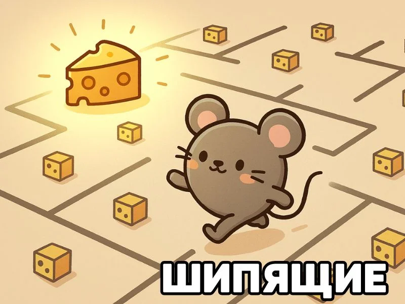 Шипящие - К сыру! превью игры для логопеда