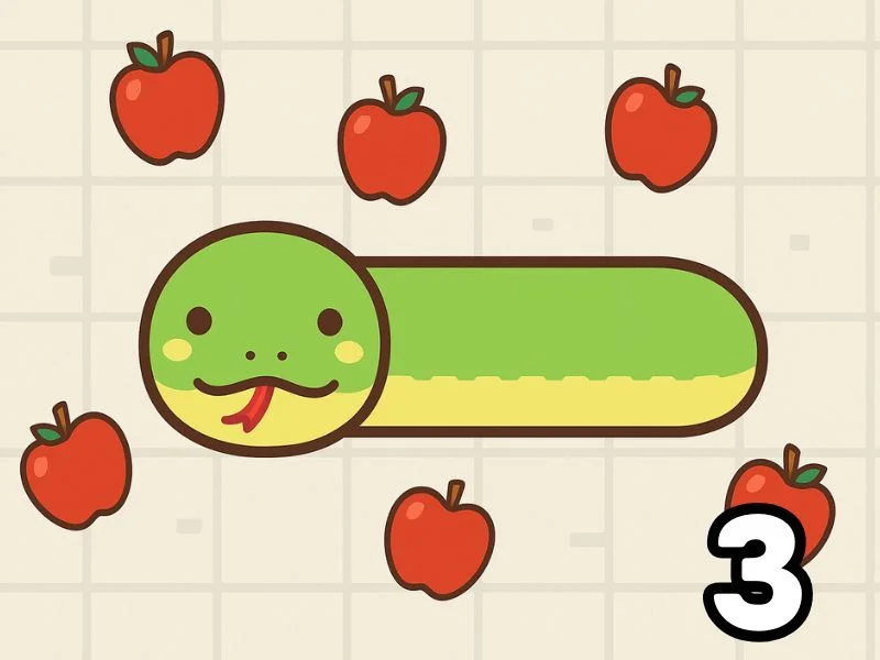 З - Змейка превью игры для логопеда