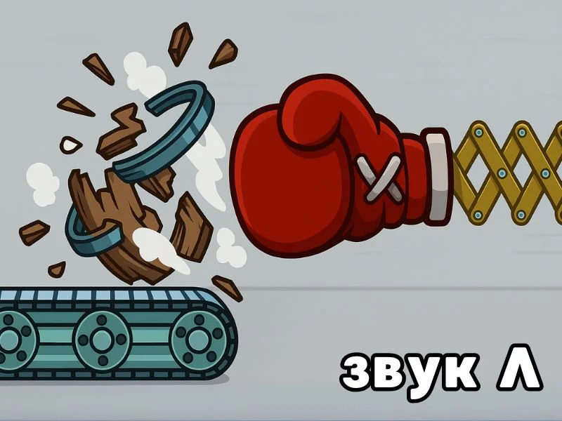 Звук Л - Боксерский удар превью игры для логопеда